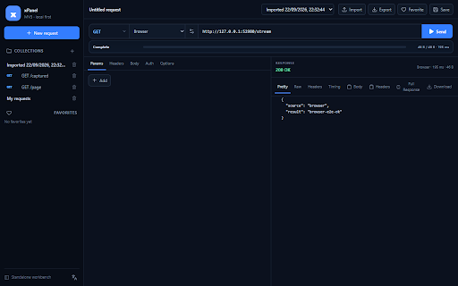 xPanel :: 可独立打开、也可在 Chrome DevTools 中使用的本地优先 API 工作台