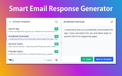 Effimail:AI-Enhanced Email Templates&Smart Replies :: Effimail is the ultimate solution for streamlining your email workflow withefficiencyandconvenience.Our plugin offerspre-set email…