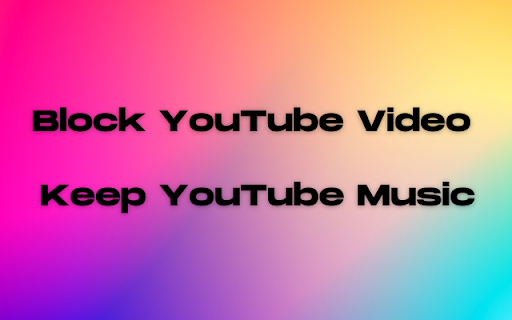 NoYTVideo - Block YouTube™ but keep YouTube Music™ :: Block YouTube™ videos while keeping YouTube Music™ accessible. Helps you make mindful choices about your time.