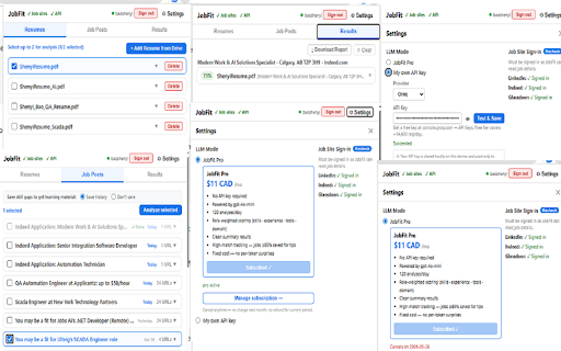 JobFit :: Match your resume against job postings from your Gmail inbox.