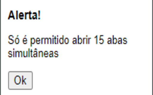 Limitador de Tabs 15 :: Limita o número de abas em 15