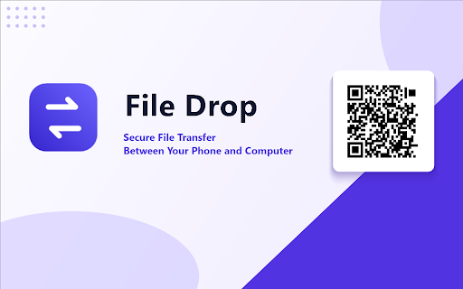 File Drop :: Securely transfer files from your phone to your computer.