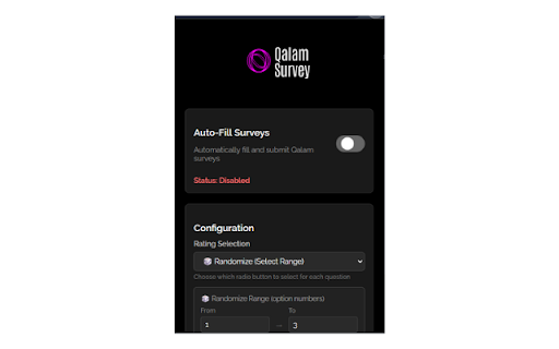 NUST Qalam Feedback Genie :: Automatically fill and submit NUST Qalam course feedback surveys with toggle control