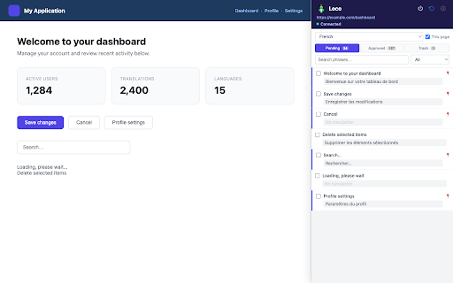 Loco Translation Editor :: Edit and manage Loco translations in-context alongside any web page