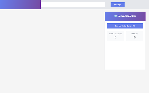 NetScope - Network Request Monitor :: Monitor and analyze all network requests with domain statistics