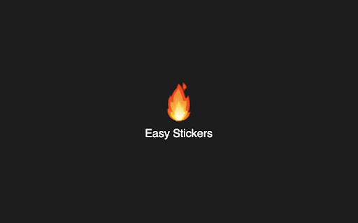 Easy Stickers :: Extension to save and access your favorite stickers, ready to share quickly.