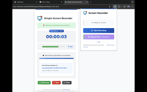 Simple Screen Recorder :: Record your screen anywhere, anytime.
