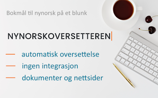 Nynorskoversetteren :: Automatisk oversettelse fra bokmål til nynorsk. Oversett direkte i publiseringssystemet ditt eller last opp filer til oversettelse.