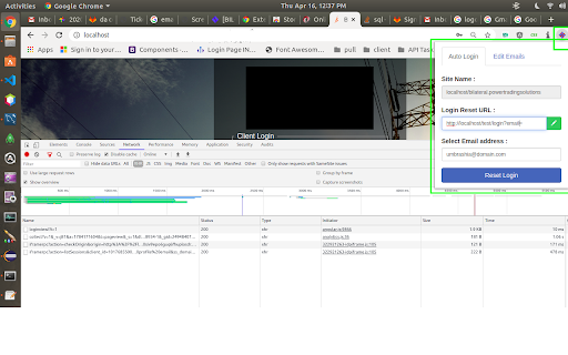 Puppet Login :: This extension for development login check with using email id and those email id saved automatically in this plugin
