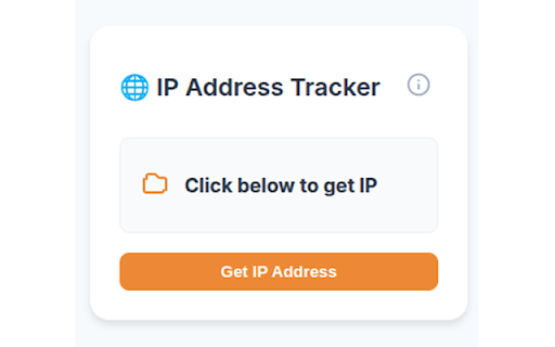 IP Address Tracker :: Displays the user's public IP address in a beautiful popup UI.