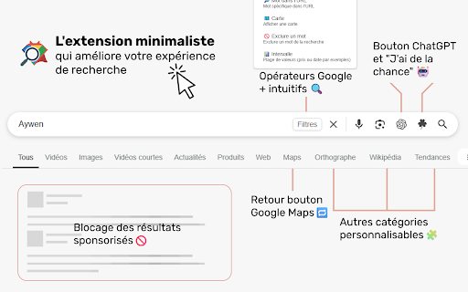 Superpower Google :: Ajoute de nouvelles fonctionnalités à Google Search.