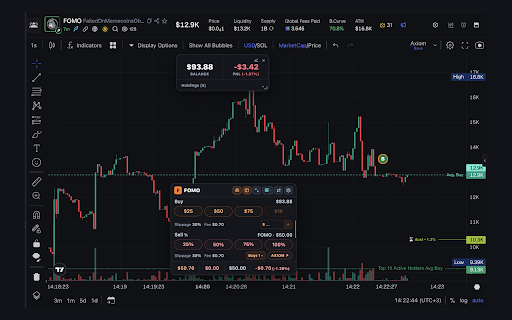 papertra.de :: Paper trading tracker for meme coins across Axiom, Terminal/Padre, and GMGN, with contract-address detection on X.