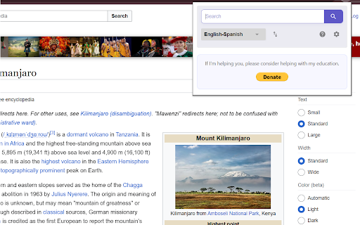 WordReference New Tab :: Quick access to WordReference translations with new tab