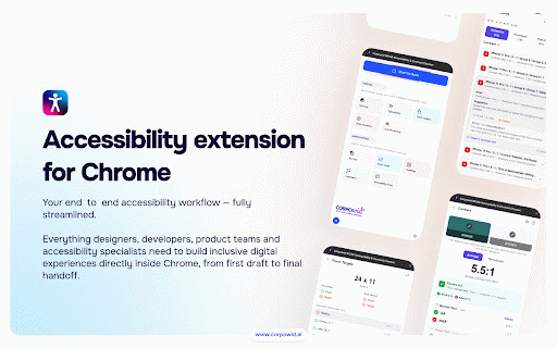 Corpowid — WCAG Accessibility Checker & Audit :: Scan any web page against WCAG 2.2. Check contrast, focus order, headings, landmarks, alt text and screen reader flow.