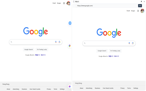 Sidebar :: Open any web page in the sidebar