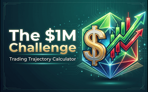 The $1M Challenge :: An offline financial simulation engine that calculates the exact timeline required to scale trading capital to a net worth target.