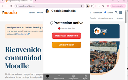CookieSentinella :: Advanced MoodleSession cookie protection with seamless login