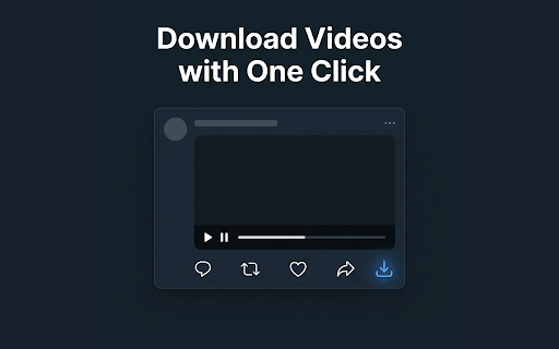 X Video Saver :: Download videos from X,Twitter with one click.