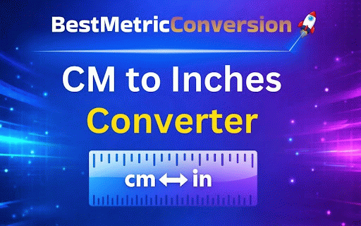CM to Inches Converter - BestMetricConversion :: Fast and accurate CM to Inches converter with instant results.