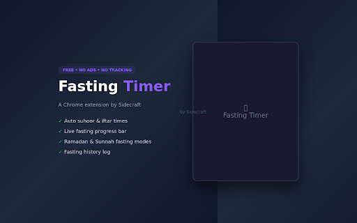Fasting Timer :: Beautiful fasting timer with Intermittent Fasting protocols and Ramadan mode. Track your fasts, view history, and stay on schedule.