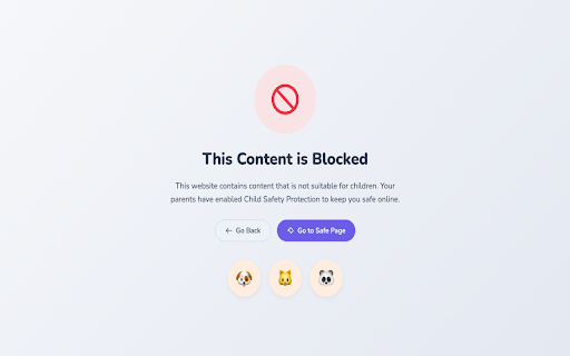 Parental Control: Porn Blocker :: Parental control app that denies access to porn sites. It uses a semantic parser that scans and blocks all kinds of adult content.
