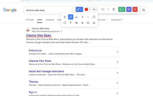 MarkScreen - Annotate Webpages & Screenshot :: Annotate webpages with pen, arrows, text & blur. Capture clear screenshots for bug reports, feedback, and docs. No account needed.