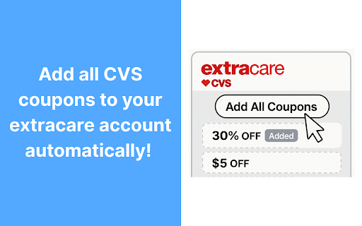 CVS Coupon Adder :: Automatically adds all available CVS coupons to your account