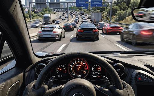 Play Traffic Car Racing 3D :: Experience the ultimate thrill of high-speed racing! Dodge heavy highway traffic, perform close overtakes, and become the faste...