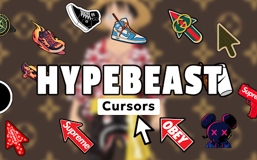 Hypebeast Cursor - Fashion Cursor for Chrome :: Browse in style with Hypebeast cursors. Perfect for fans of Supreme, sneakers & street fashion culture!