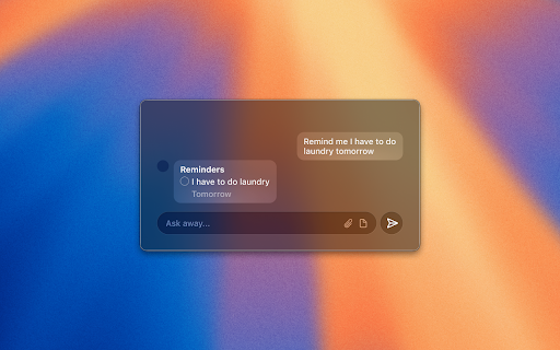 Ask :: Ask is your personal AI assitant. Made for you, learns from you.