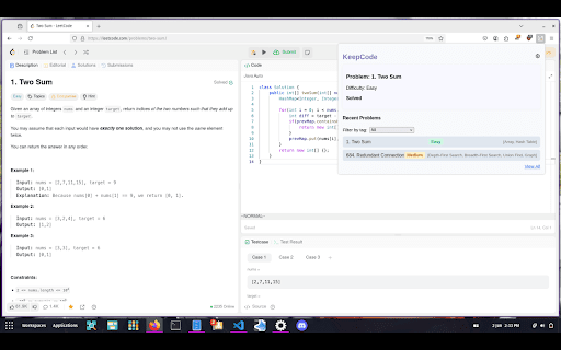 KeepCode :: Prep smarter for coding interviews! KeepCode tracks your LeetCode progress so you can focus on solving.