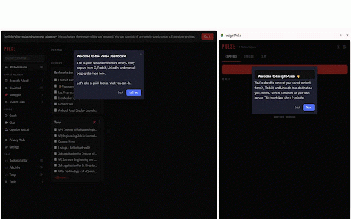 InsightPulse :: AI-powered capture and insights for your X/Twitter bookmarks, with optional Reddit and LinkedIn support