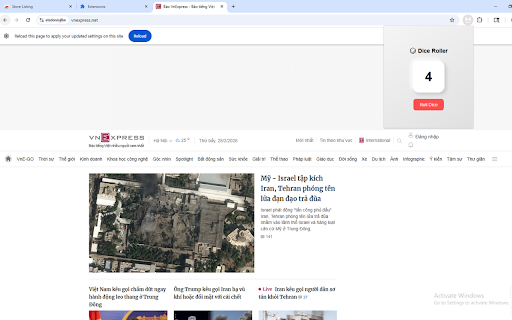 Dice Roller :: Roll a dice and generate a random number from 1 to 6 instantly.