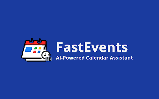 Fast Events :: Create calendar events from text or image
