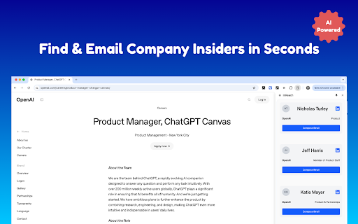 InReach :: Struggling to land interviews? Our Chrome extension helps job seekers connect with advocates at any company. Simply visit a job…