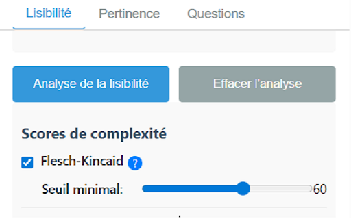 ClariText :: Analyse intelligente de pertinence, lisibilité et génération de questions pour pages web avec IA