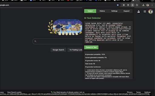 AI Text Detector :: Detect AI-generated text using the AI Content Detector API