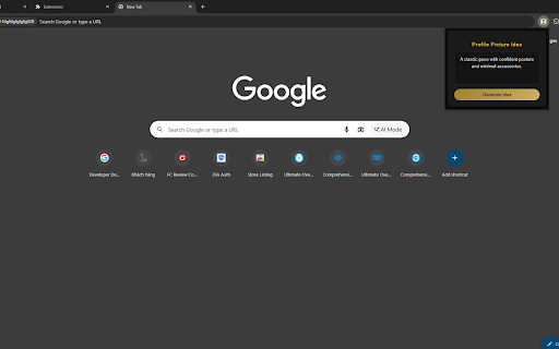 Profile Picture Idea Generator :: Generate elegant ideas for profile pictures.