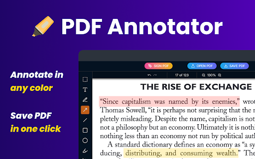 PDF Annotator :: Apply PDF Annotator for easily annotate on PDF files. Highlight, comment, and edit documents with a powerful annotator tool.
