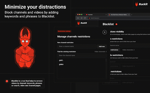 YouTube Focus: Remove Distractions, Shorts, Suggestions :: Hide or block distracting YouTube content to improve your concentration and use information rationally
