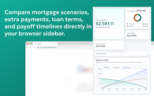 Mortgage Payoff Calculator :: Plan payments faster with mortgage payoff calculator, including extra payments, taxes, insurance, and payoff details