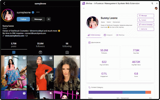 Instagram, YouTube Influencer Analytics & Outreach Tool - Bhrisa :: Streamline Influencer Marketing Find, Manage & Measure All in One Platform