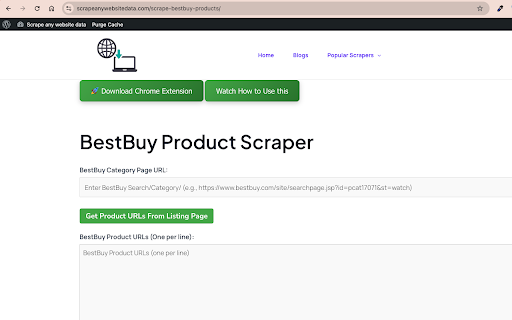 SAWD BestBuy Scraper :: SAWD BestBuy product scraper