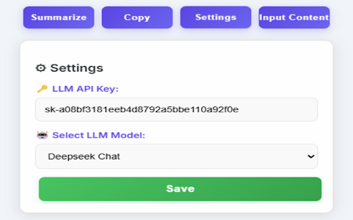 Page Summarizer :: Summarizes web page content using OpenAI