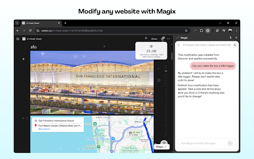Magix :: Modify any website.