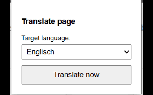 Website Translator :: Translate pages via the popup or right-click menu. Select and save your preferred language.