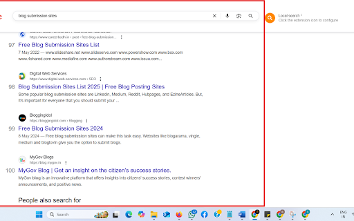 Google 100 Results Per Page :: Automatically show 100 Google search results per page