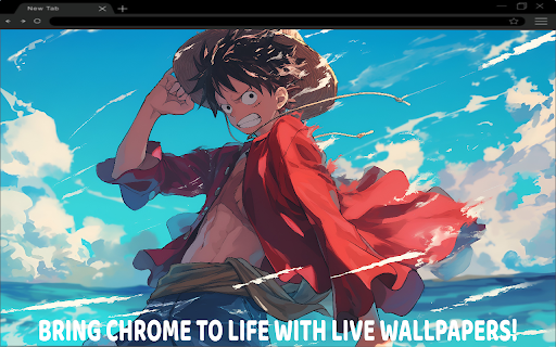 Monkey D. Luffy Sea One Piece Live Wallpaper :: Sail into adventure with Luffy on the open sea in this epic One Piece live wallpaper! 🌊🏴☠️