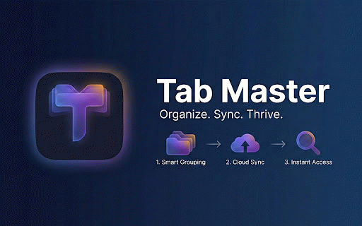 Tab Master :: Save and organize your browser tabs into collections