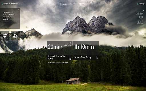 StandUp! Dashboard :: Let's break the sedentary lifestyle together